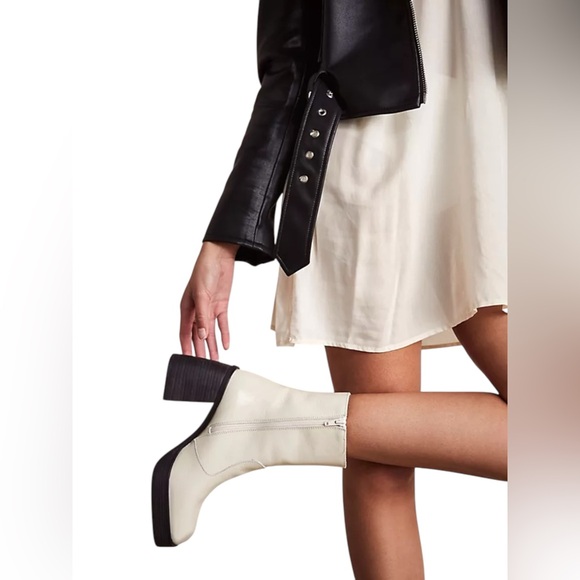 🆕 FREE PEOPLE | RUBY SHINE PLATFORM BOOTS | WHITE | SIZE: EU 39 (US 8-8.5) - Picture 2 of 12